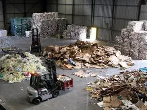 Centre de tri des déchets - Veolia