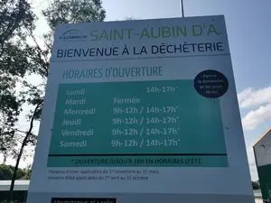Déchetterie de St Aubin d'Aubigné
