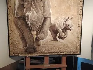 Débarras, brocanteur, artiste peintre animalier François Legrand