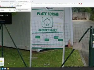 plateforme déchets verts de Brécé