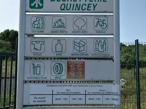 Déchetterie de Quincey