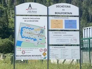 Déchetterie Arlysère - Site du Beaufortain
