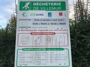 Déchèterie de Villemur