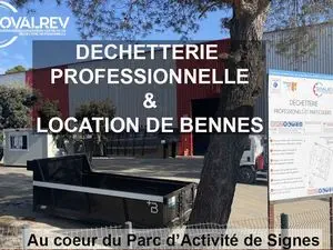 SOVALREV - Déchetterie professionnelle - Achat fer et métaux - Location de bennes & compacteurs