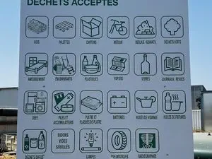 Déchetterie de Serignan et Vendres