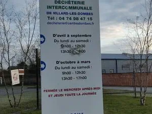 Déchèterie intercommunale de Villars-les-Dombes