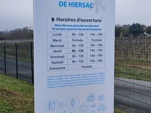 Déchetterie de Hiersac