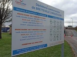 Déchèterie de Thue et Mue (Bretteville-l'Orgueilleuse)