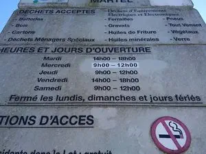 Déchèterie de Martel