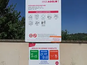 Déchetterie de Beaumont Les Valence