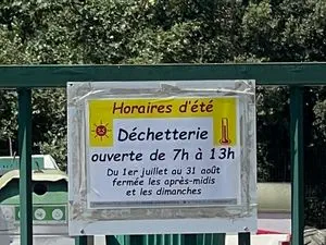 Déchetterie intercommunale Suze-la-Rousse