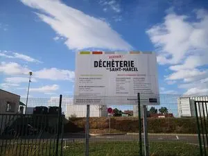 Déchetterie de Saint-Marcel