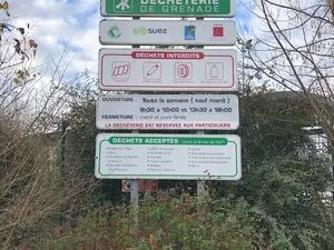 Déchèterie de Grenade