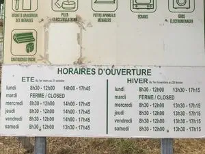 Déchèterie SYDED de Magnac Laval