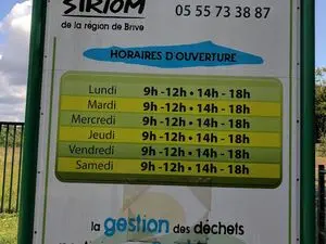 Déchèterie de LUBERSAC