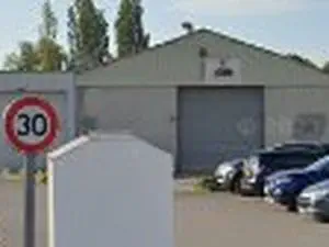 Point de collecte de déchets recyclables