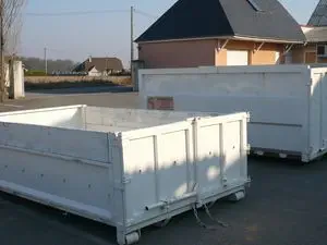 Location benne déchets DIB terre gravats