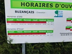 Déchetterie De Buzançais horaires d'été