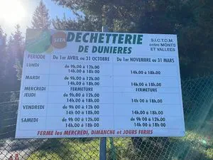 Déchèterie Dunières