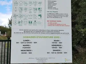 Déchèterie de Seiches-sur-le-Loir