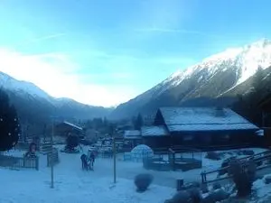 La vallée de Chamonix mont-blanc