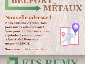 Belfort Métaux - Ets Remy - Valdoie
