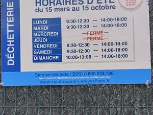 Déchetterie de Plaisir