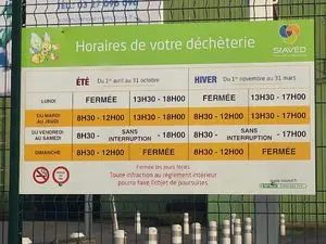 Déchetterie de Beuvrages