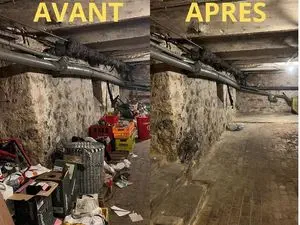 Je débarrasse