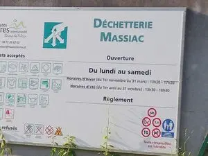 Déchetterie de Massiac