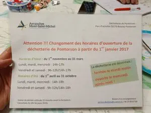 Déchetterie de Pontorson