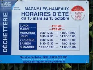 Déchetterie de Magny-les-Hameaux