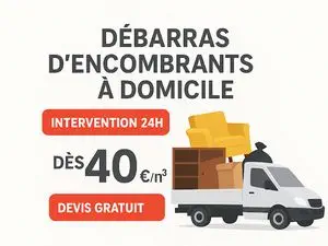 DEBARRAS MINUTE Encombrants & Recyclage en Île-de-France
