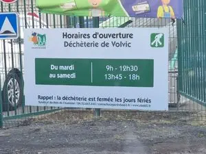Déchetterie de Volvic