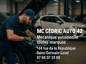 Mc Cedric auto 42 à domicile
