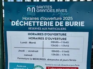 Déchetterie Commune de Burie